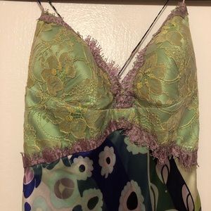 Mary L Couture multicolored long dress